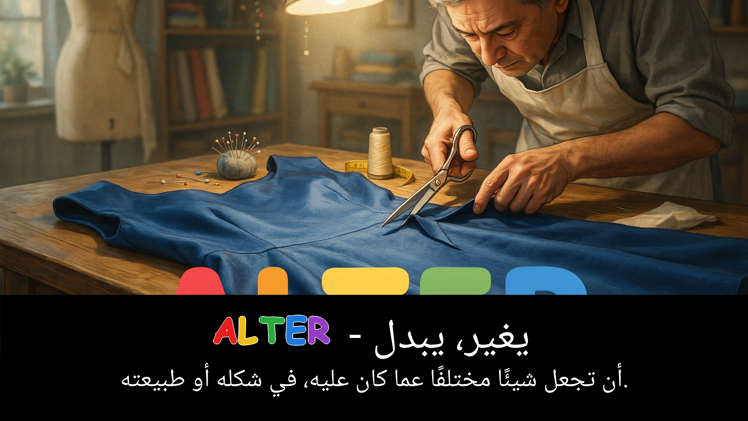 Arabic Illustration for alter